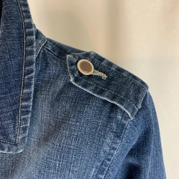 Motto unique MOTO style Jean Jacket, Size Small - Picture 8 of 8